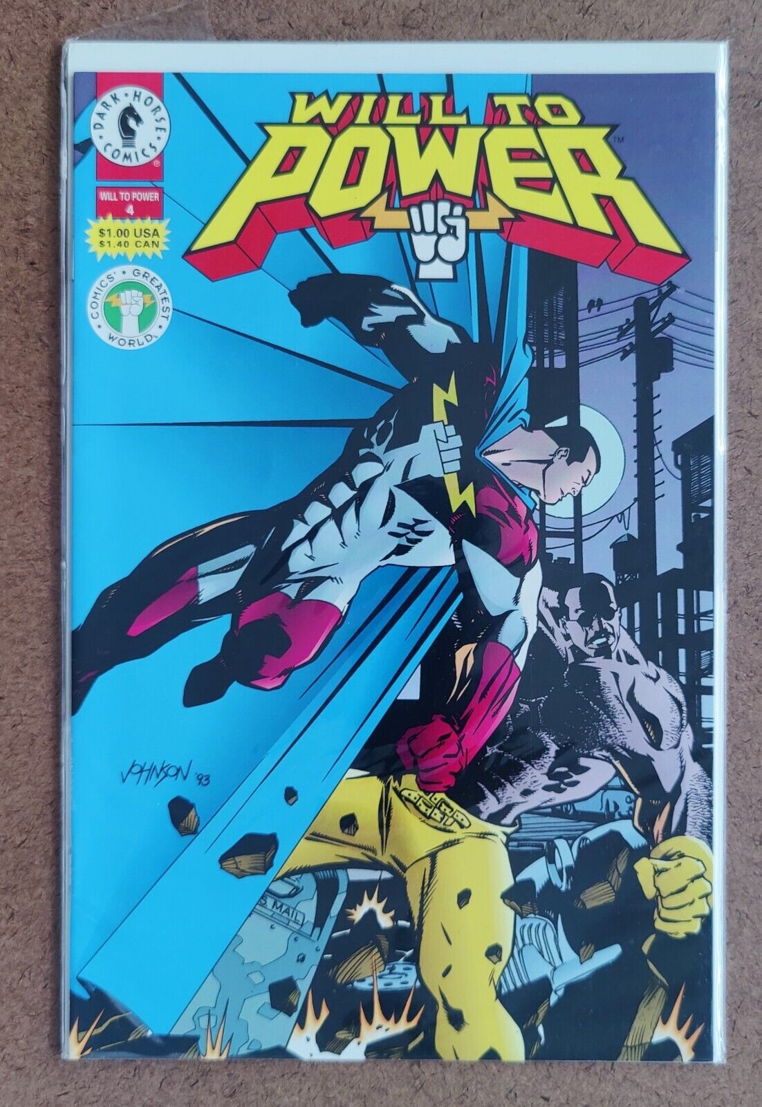 Will to Power #4 July 1994 Dark Horse Comics