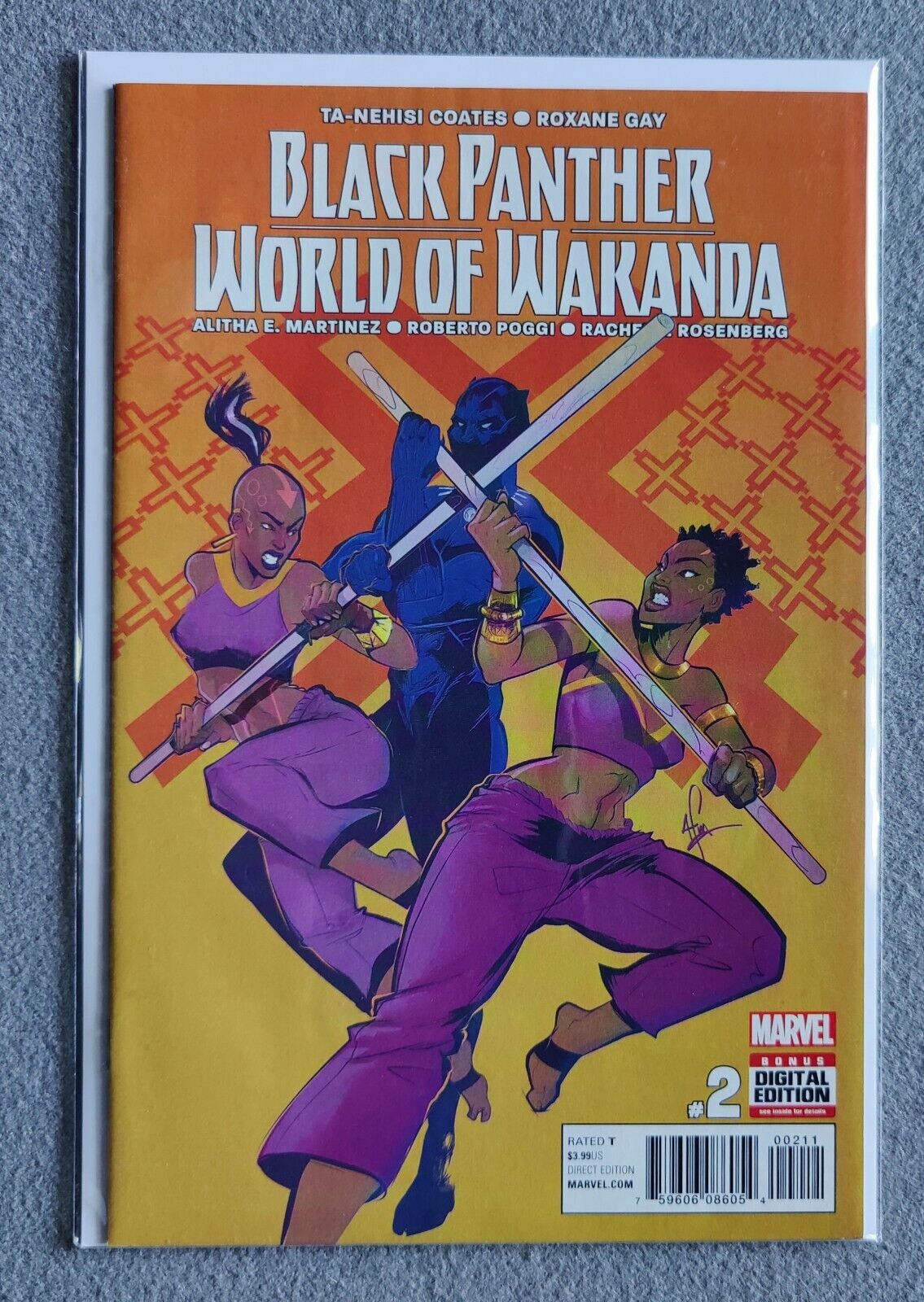 Black Panther World Of Wakanda 2A Regular Afua Richardson Cover 2016