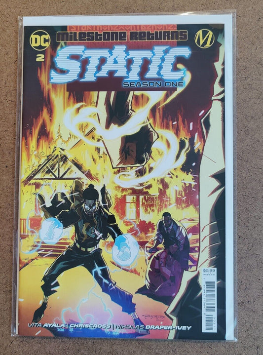 Static: Season One  #2A DC 2021 Regular Khary Randolph Cover