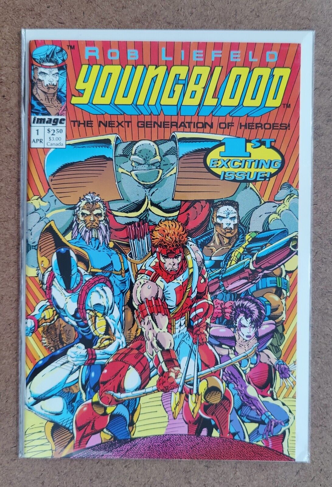 Youngblood #1B Image Comics 1992 1st appearance of Youngblood (Team)