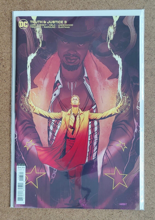 Truth & Justice  #3B DC Comics 2021 Joshua Sway Cover