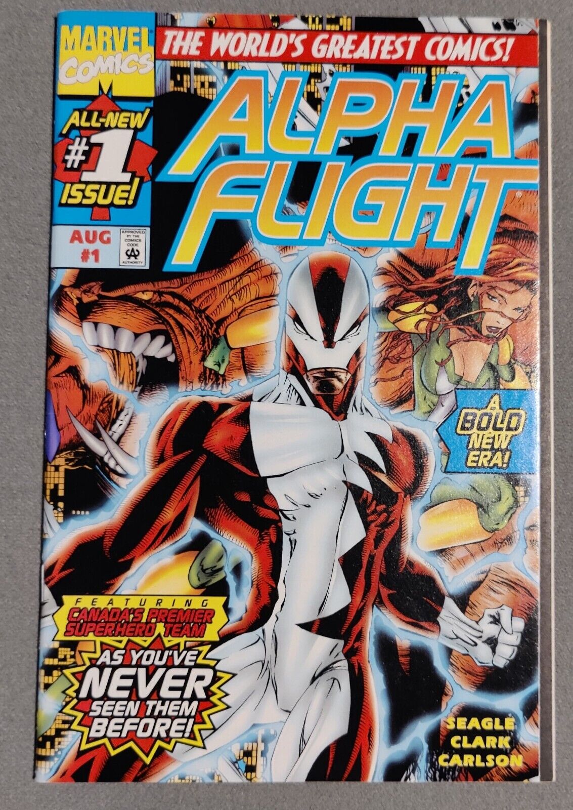 Alpha Flight #1 Vol. 2 Marvel Comics 1997 1st App Murmur