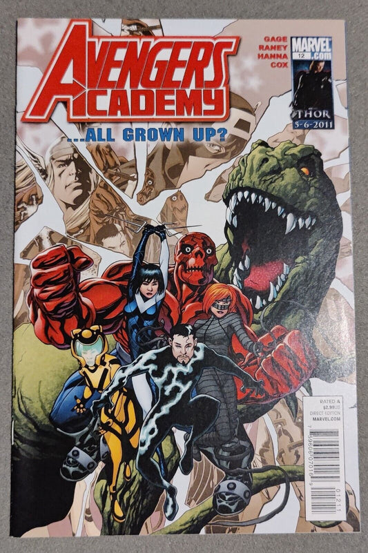 Avengers Academy #12 Marvel 2011 1st App Sky Panther