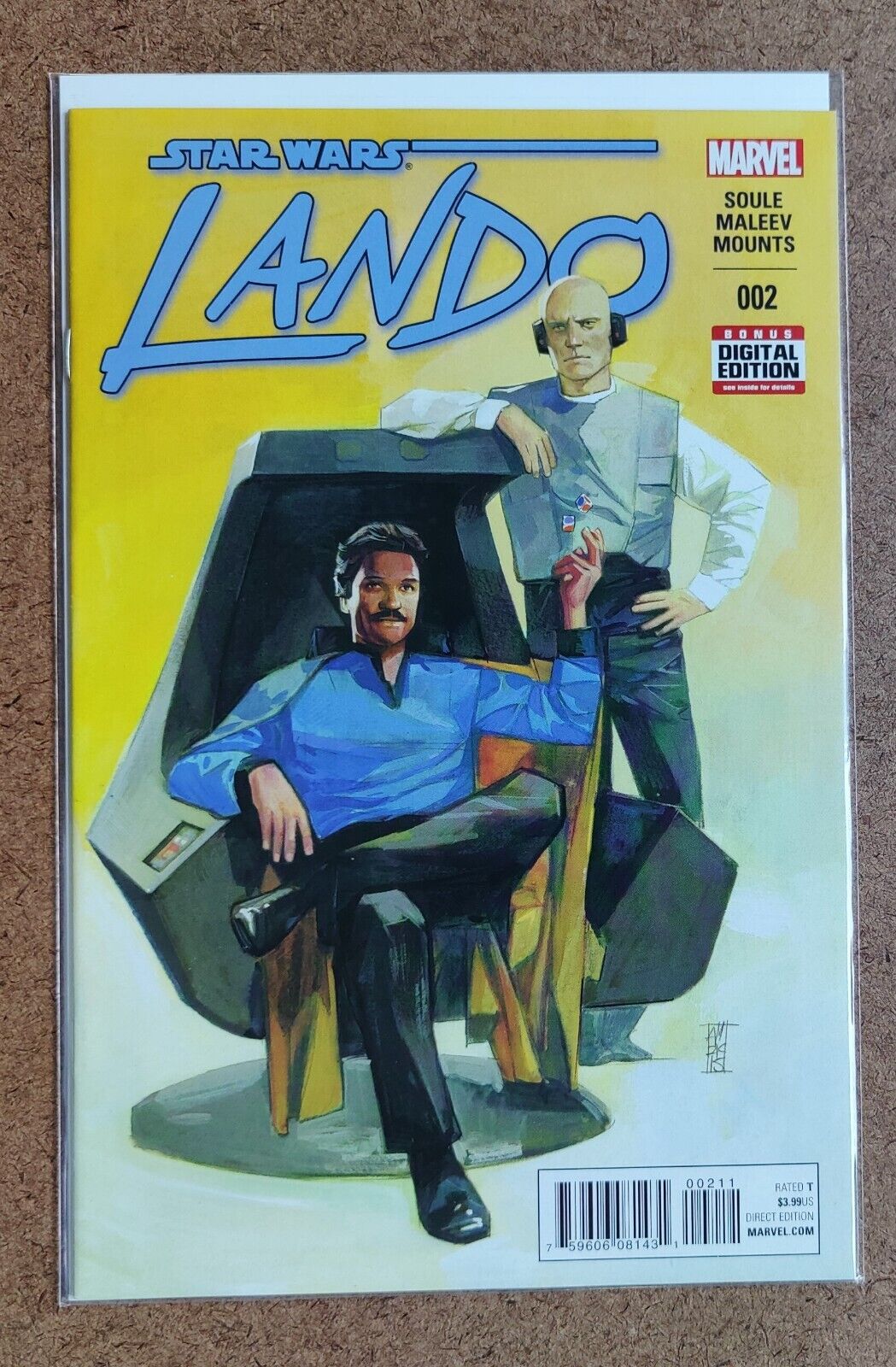 Star Wars: Lando #2A 2015 Regular Alex Maleev Cover 1st app. Chanath Cha