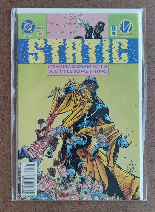 Static #9 DC Milestone Comics 1994 1st App Virus