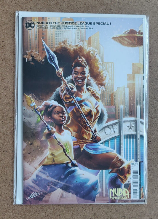 Nubia and the Justice League Special #1B Mateus Manhanini Variant 2023