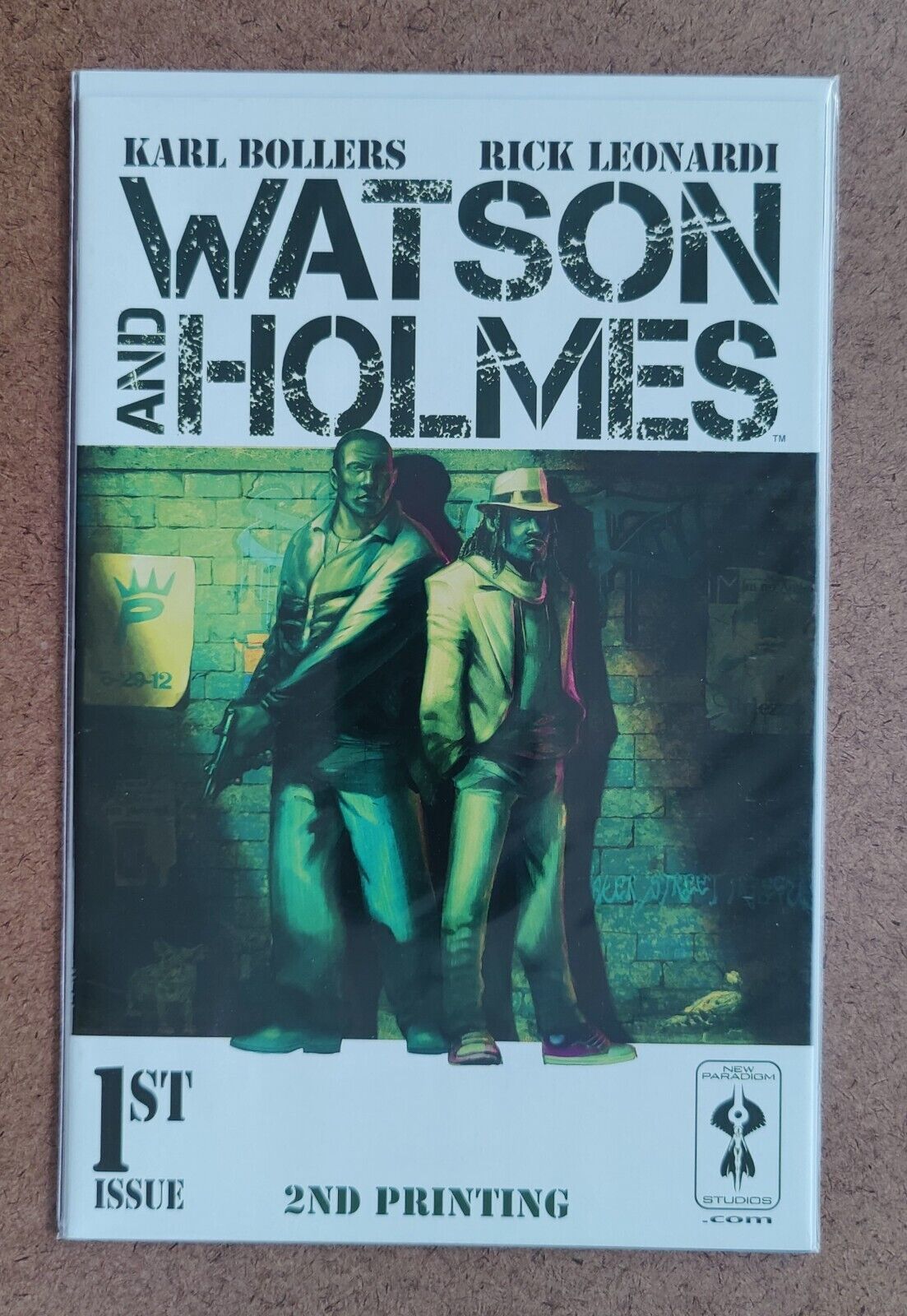 Watson and Holmes  #1E New Paradigm Studios 2012 2nd Printing