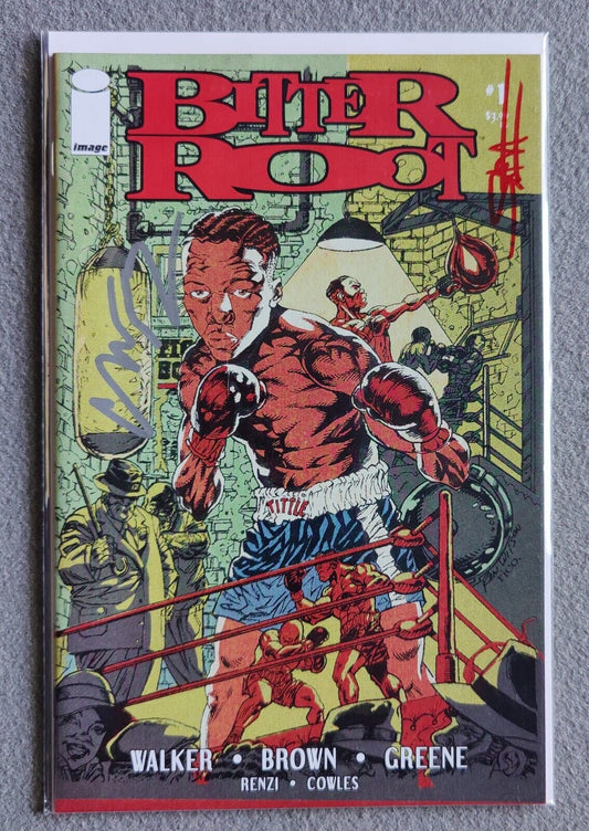 Bitter Root #1 Variant Cover Ron Wilson Convention RARE 2018 Image