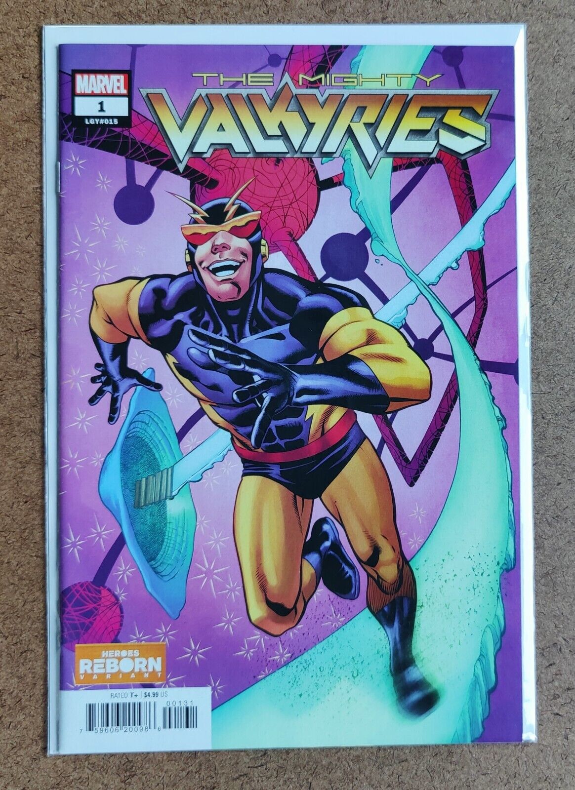 The Mighty Valkyries #1B 2021 Variant Carlos Pacheco Heroes Reborn Cover