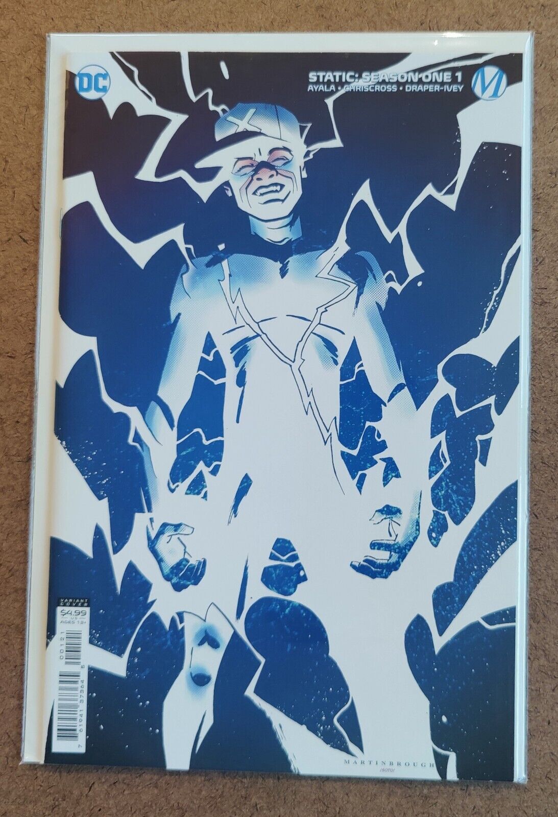 Static Season One #1B Shawn Martinbrough Variant DC Comics 2021