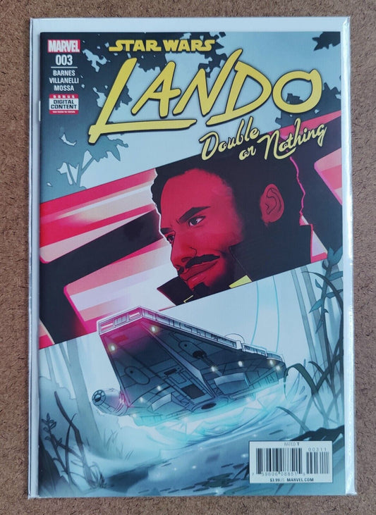 Star Wars: Lando: Double Or Nothing  #3A 2018 Regular W. Scott Forbes Cover