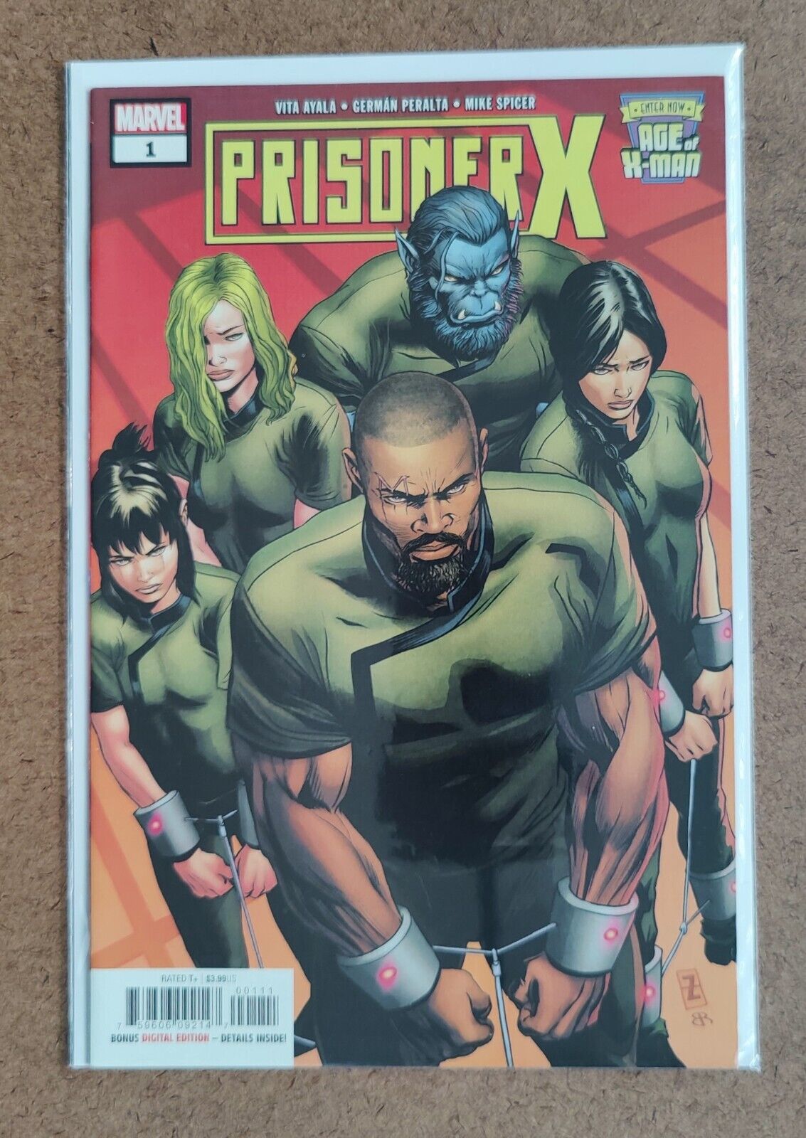 Age of X-Man: Prisoner X  #1A Marvel Comics 2019 Regular Patrick Zircher Cover