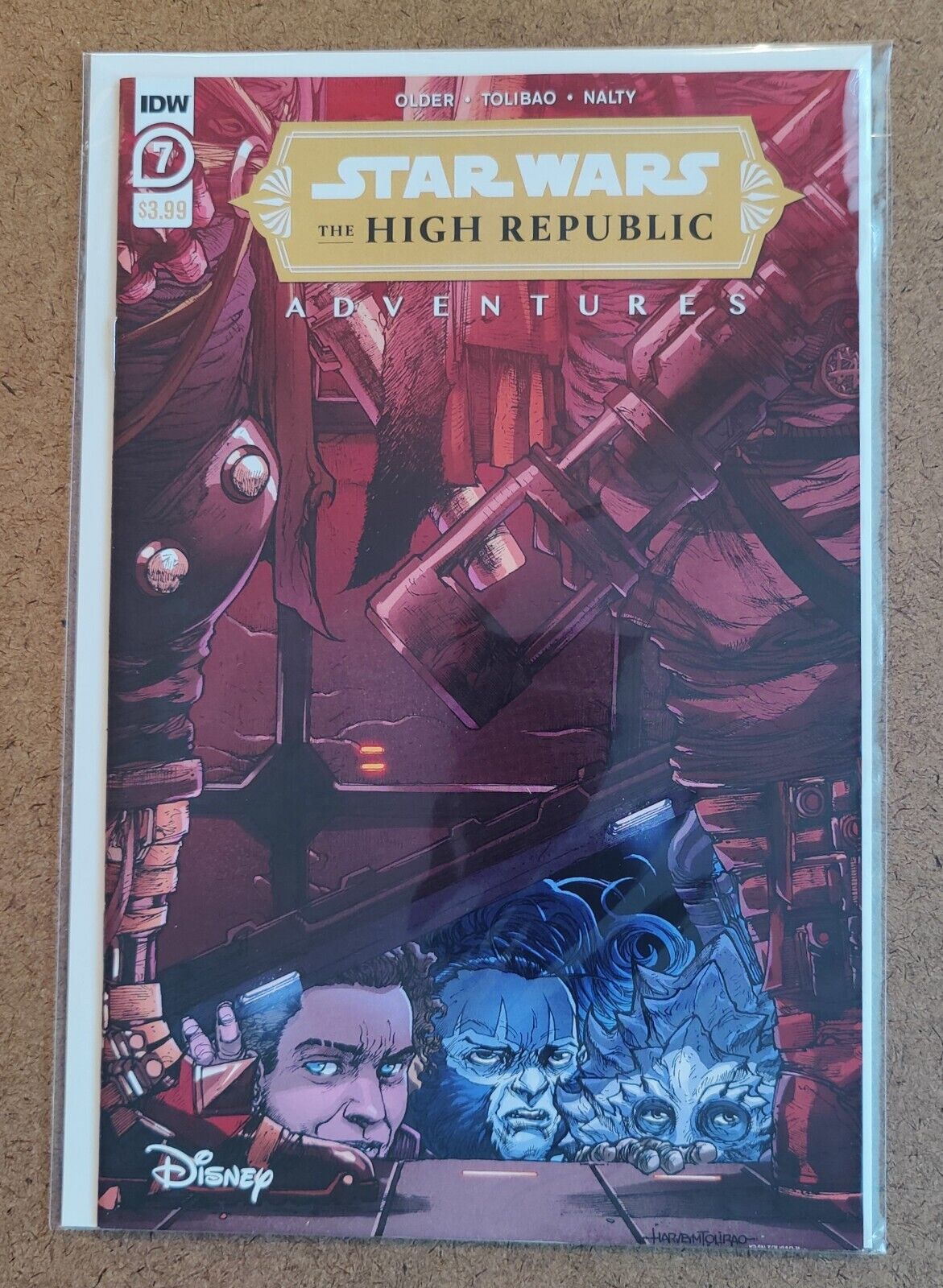 Star Wars: The High Republic Adventures #7A IDW 2021 1st cameo app. Loden Greats