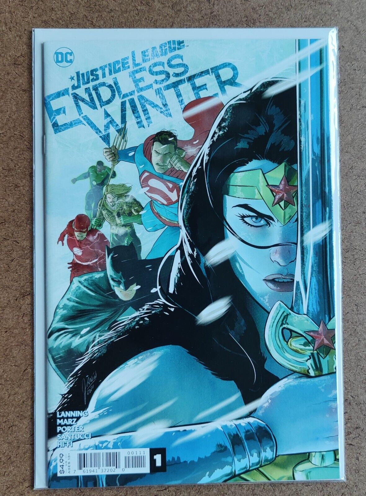 Justice League Endless Winter #1A Janin NM 2021