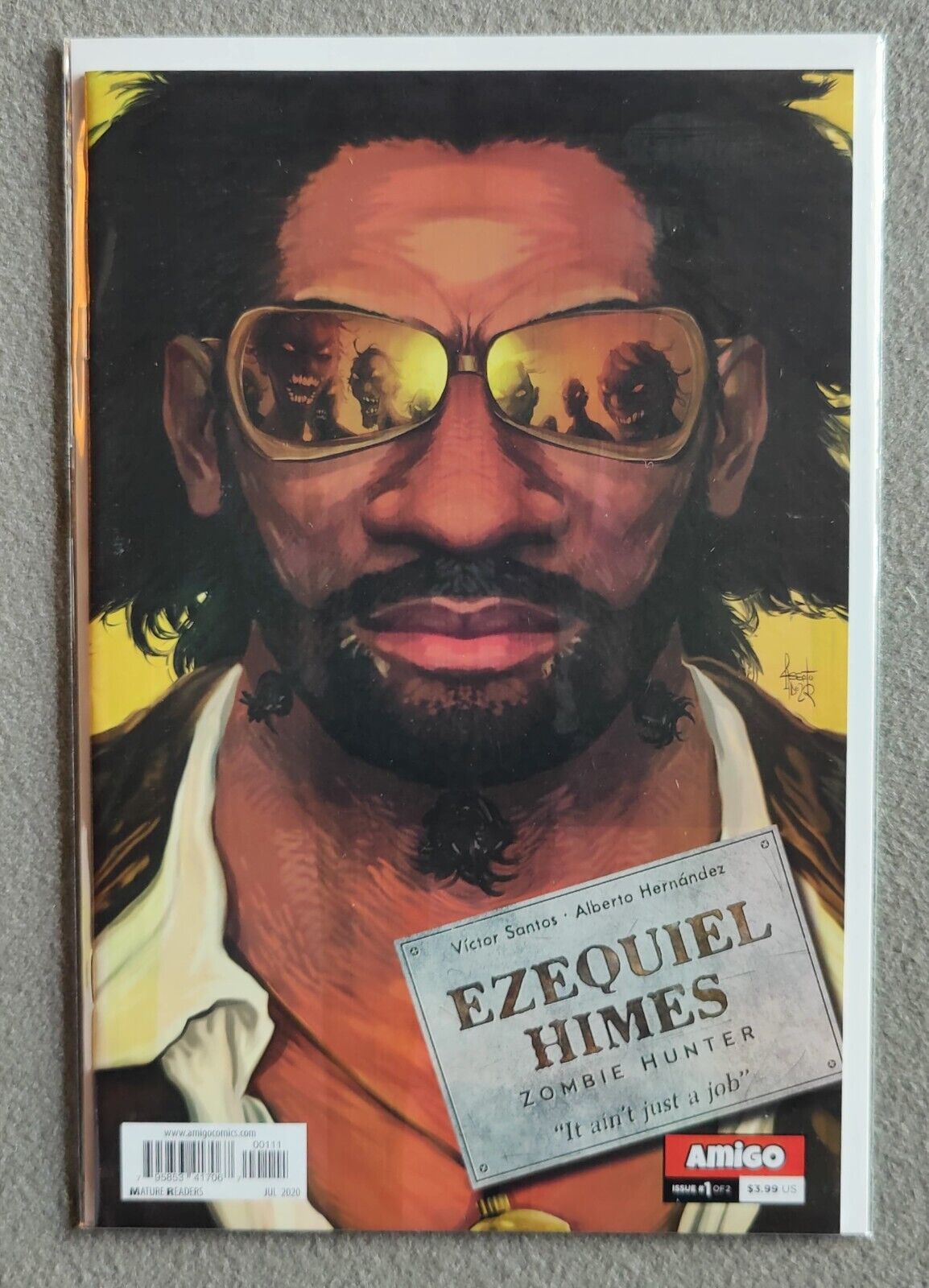 Ezequiel Himes Zombie Hunter #1 of 2 - Amigo Comics 2020