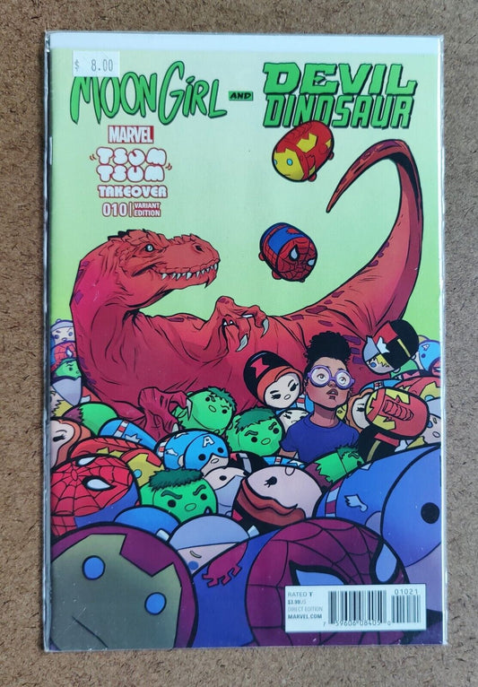 Moon Girl and Devil Dinosaur #10B Variant Joelle Jones Marvel Tsum Tsum Takeover