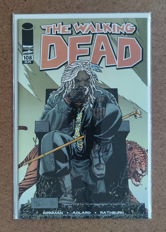 The Walking Dead #108 Image Comics 1st app. of Ezekiel & Shiva