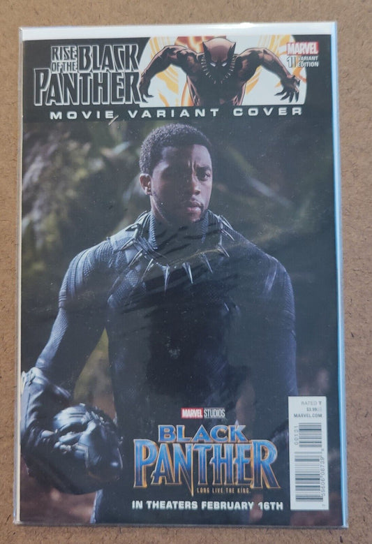 Rise Of The Black Panther #1C, Chadwick Boseman Movie Photo Variant, 2018