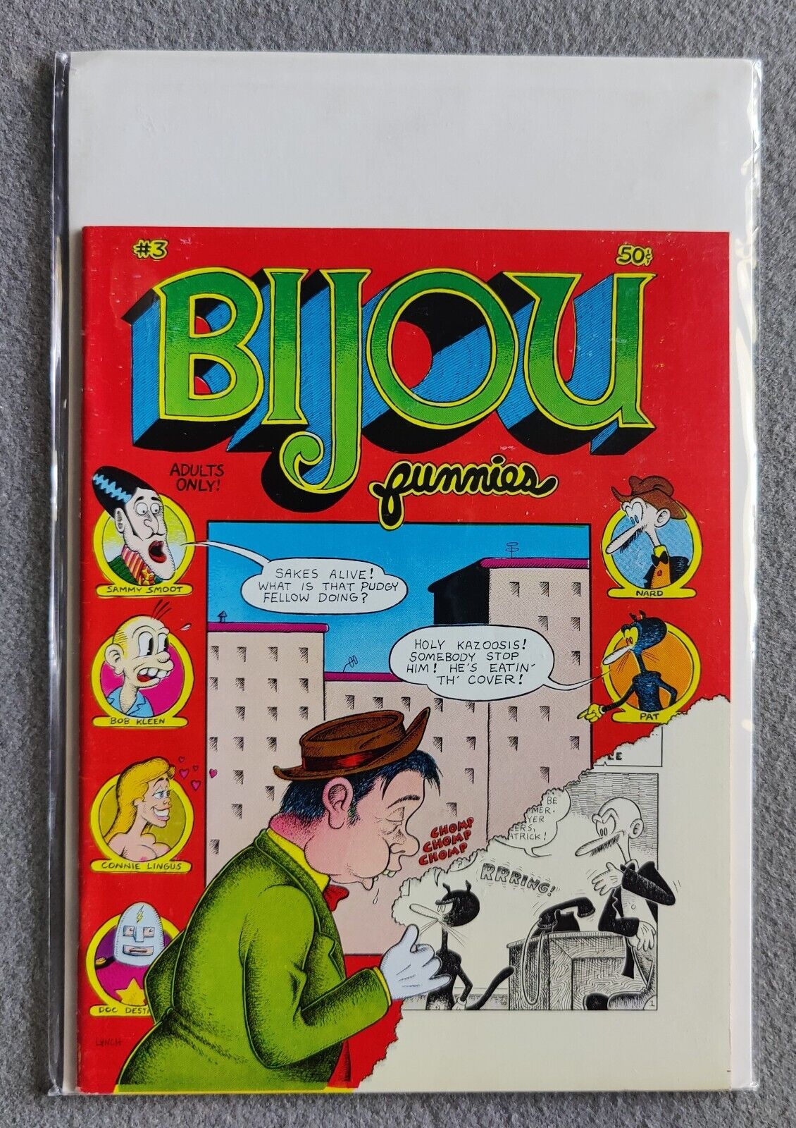 Bijou Funnies #3 Underground Comic R Crumb Jay Kinney Rory Hayes Comix