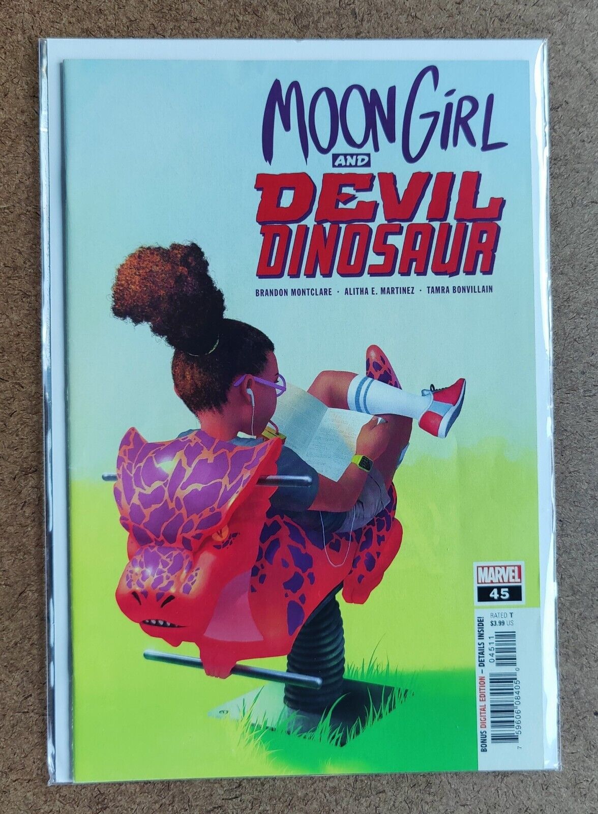 Moon Girl and Devil Dinosaur #45 Marvel Cover 2019