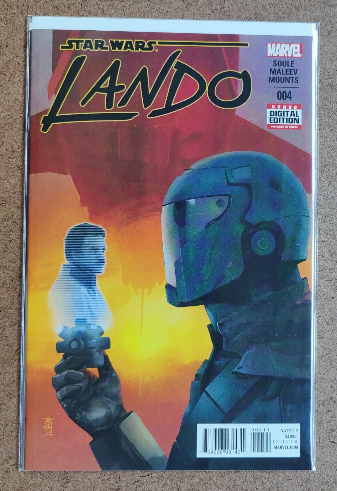 Star Wars: Lando #4A 2015 Regular Alex Maleev Cover 1st app. Chanath Cha