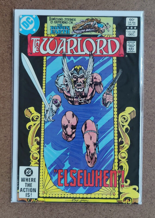 Warlord #64 1976 DC Comics 1st appearance of Machiste