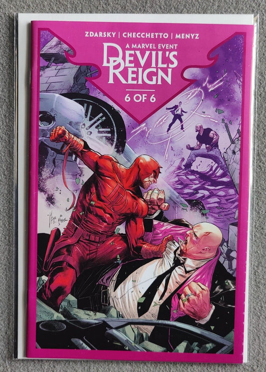 Devils Reign #6A Cover A Regular Marco Checchetto Cover 2022