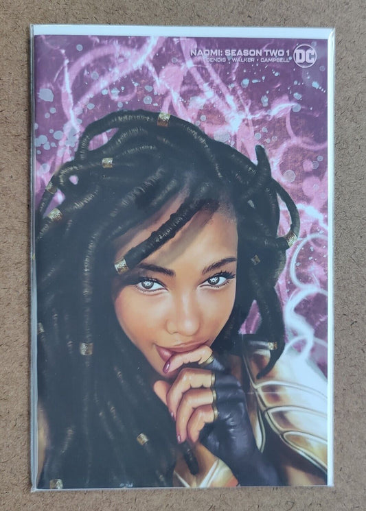 Naomi: Season Two  #1C DC Comics 2022 Carla Cohen Variant Cover Minimal Trade