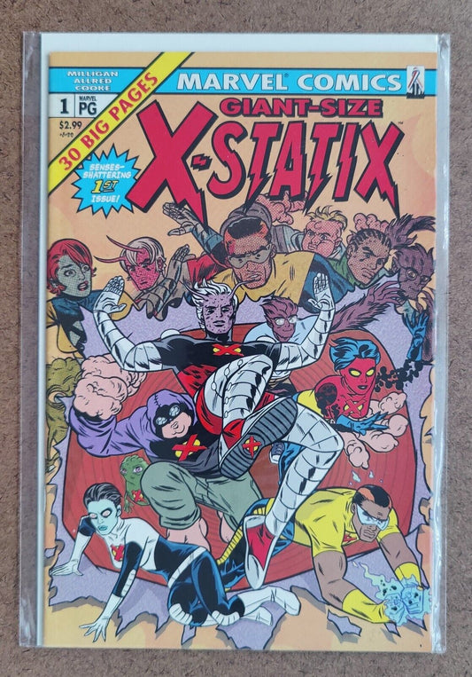 X-Statix  #1 Marvel 2002 1st Appearance of Optoman