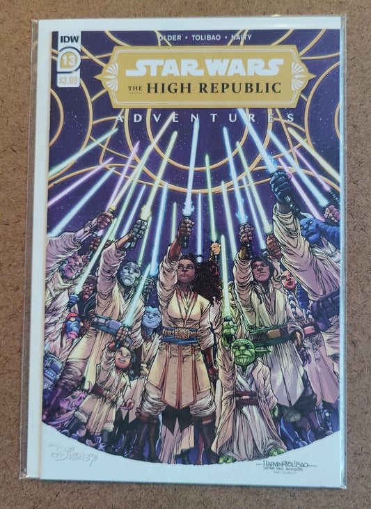 Star Wars: High Republic Adventures  #13A IDW 2022 Kevin Tolibao Cover