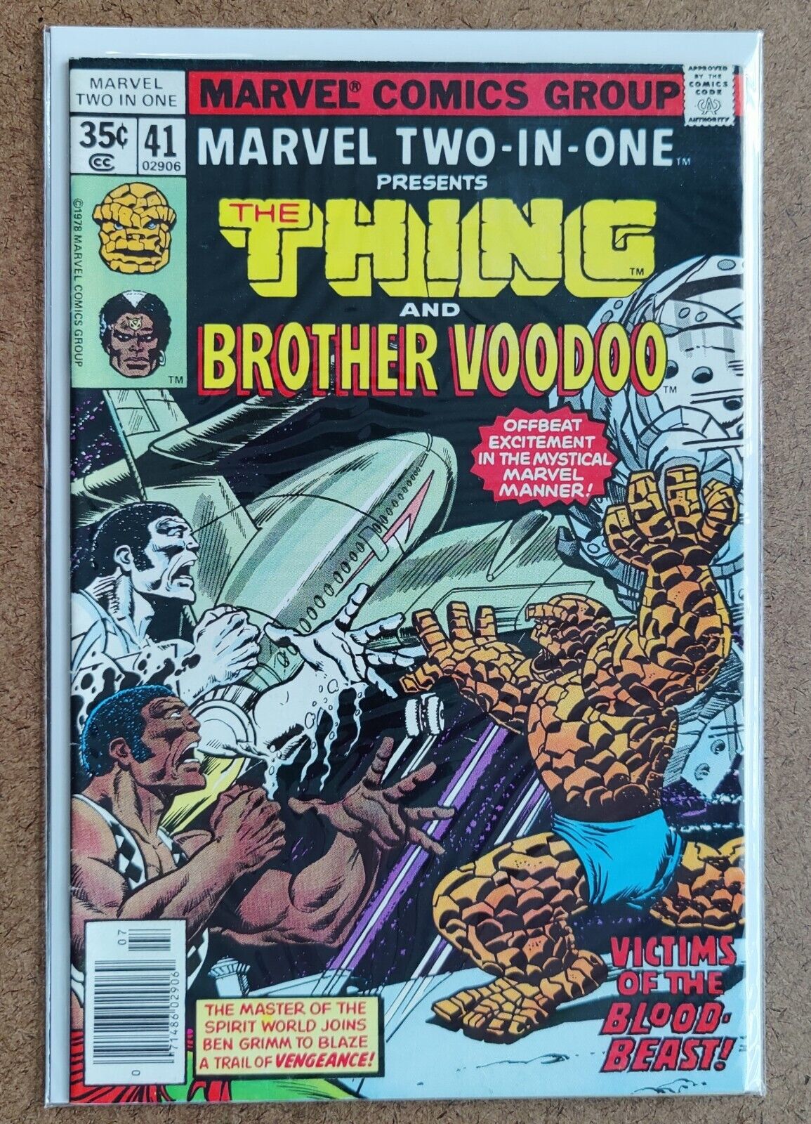 Marvel Two-In-One #41 July 1978  Voodoo And Valor!