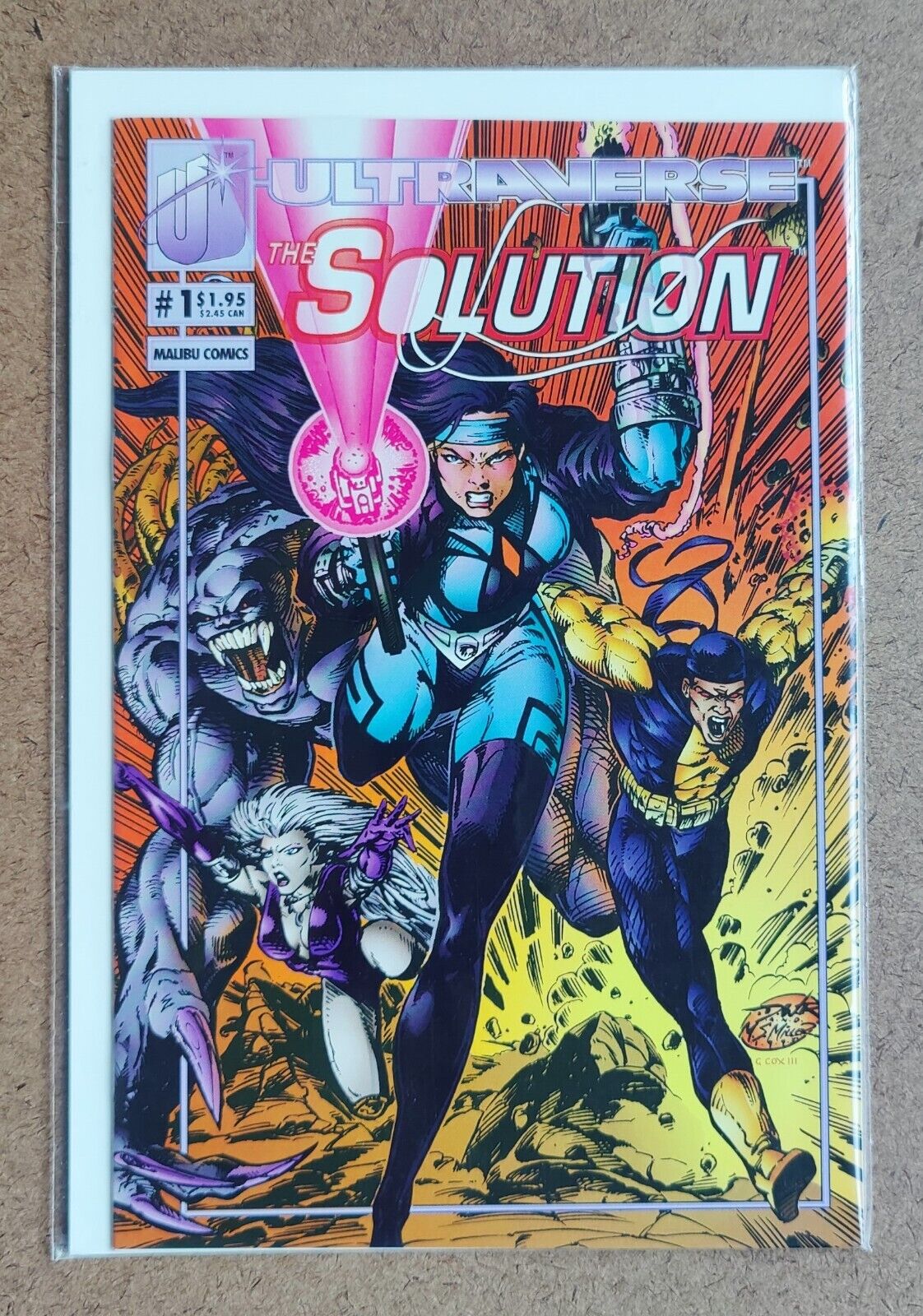 Solution #2 Malibu Comic Darick Robertson 1993