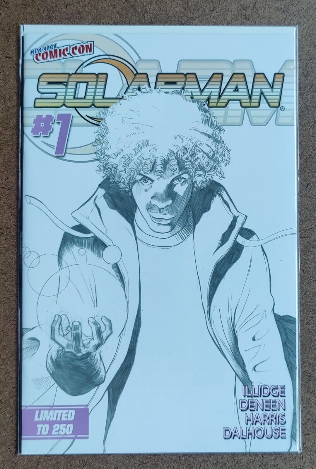 Solarman #1C Scout Comics New York Comic Con 2016