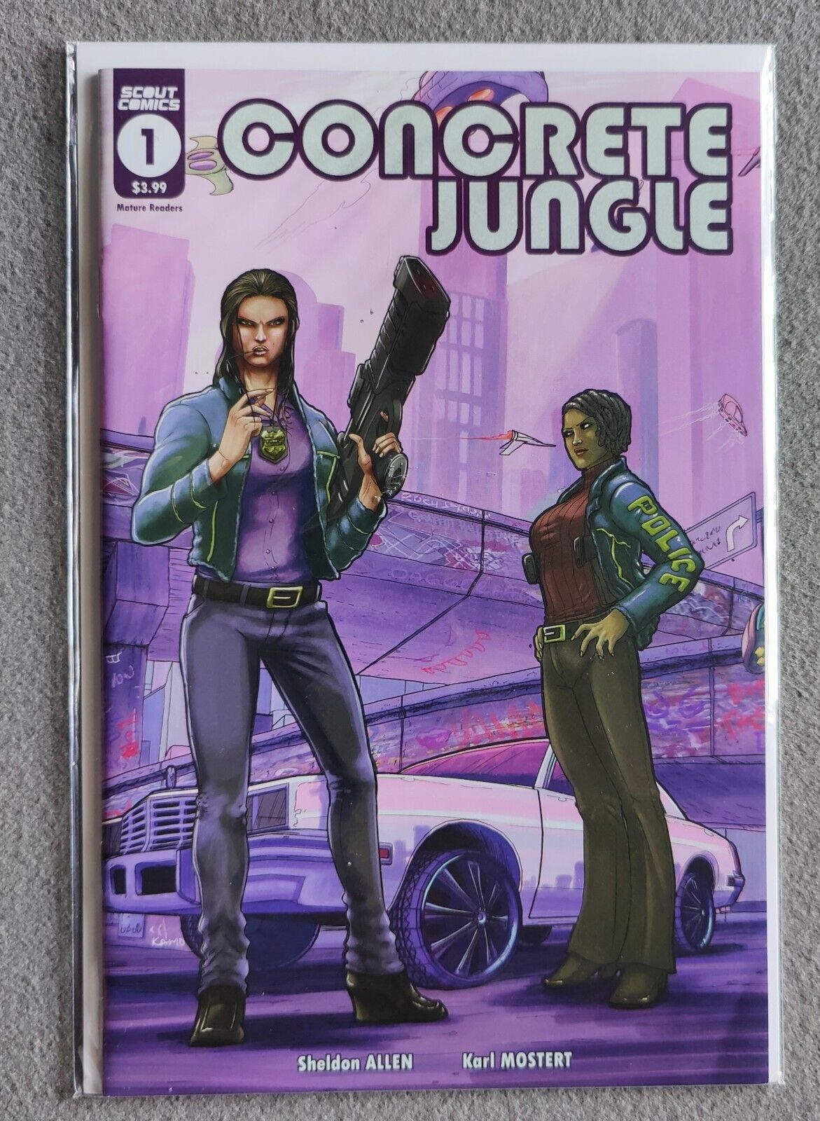 Concrete Jungle #1 Comic Book 2020 NM Sheldon Allen Scout Comics