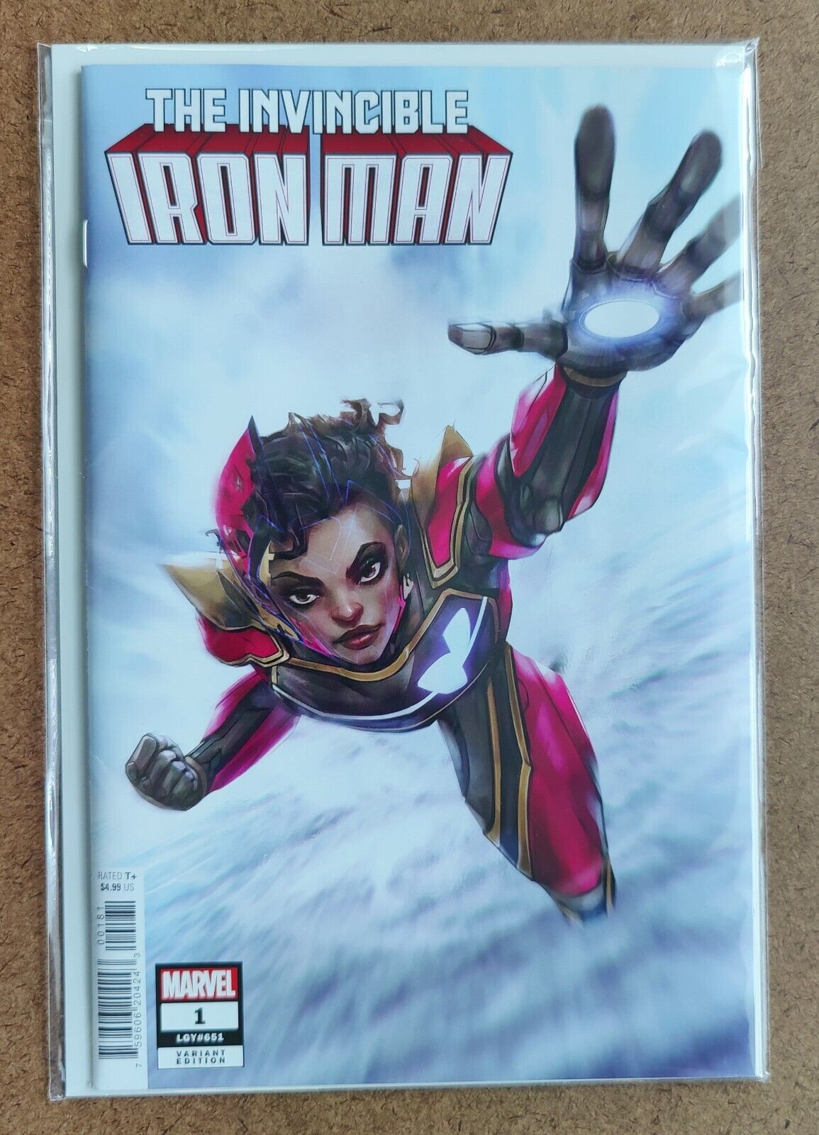 The Invincible Iron Man #1 - Ivan Tao - Ironheart Variant - Marvel Comics