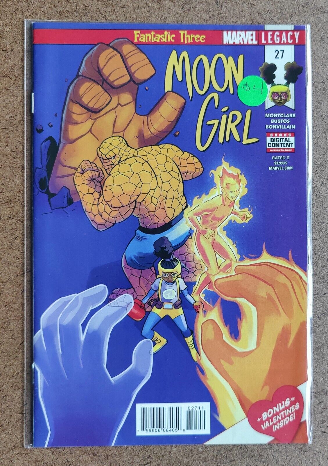 Moon Girl and Devil Dinosaur #27 Regular Natacha Bustos Cover 2018