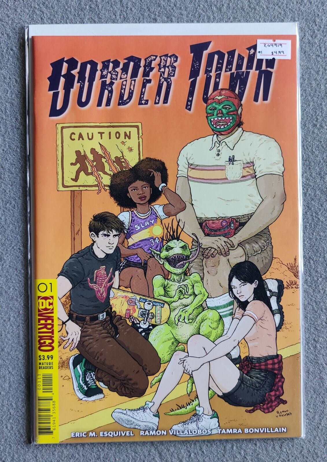 Border Town 1A Regular Ramon Villalobos Cover