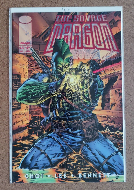 Savage Dragon, Vol. 2 #13A Image Comics 1994 1st App Rock Real Name: Joe Manning