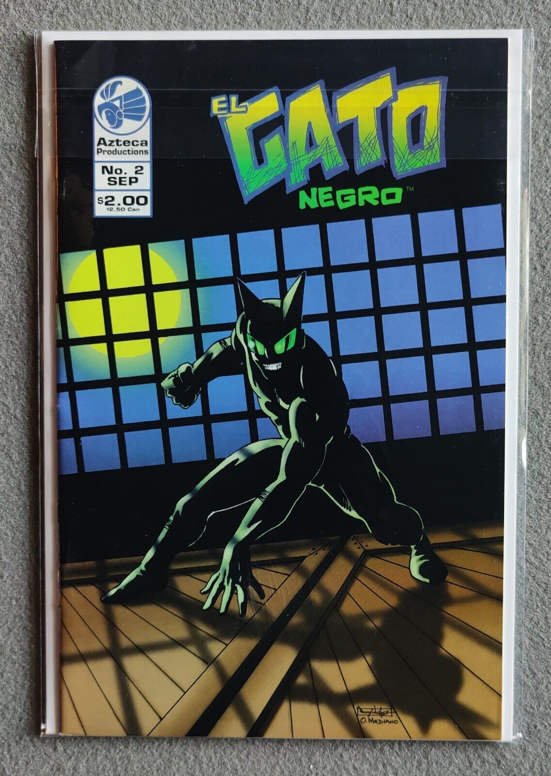 El Gato Negro #2 Azteca Productions 1993 1st Appearance