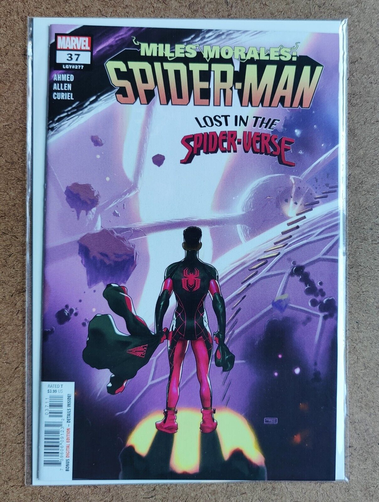 Miles Morales: Spider-Man #37A Regular Taurin Clarke Cover 2022