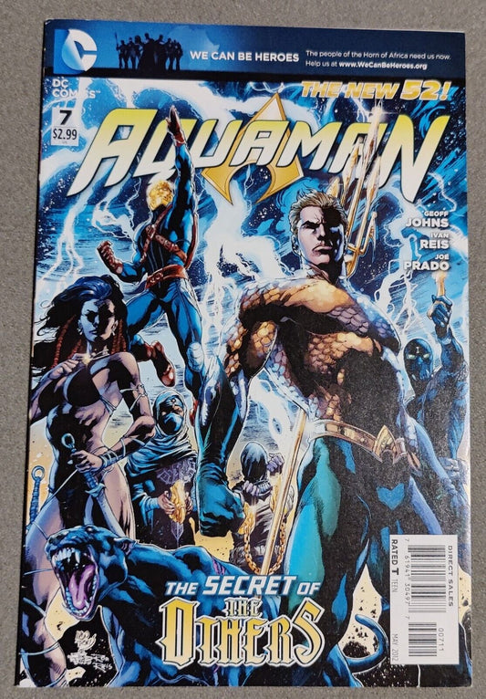 Aquaman #7 The New 52 DC Comis 2012