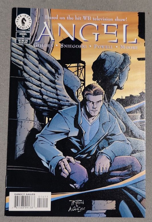 Angel #14 - Randy Green Cover - Buffy The Vampire Slayer 1st appearance: Gunn