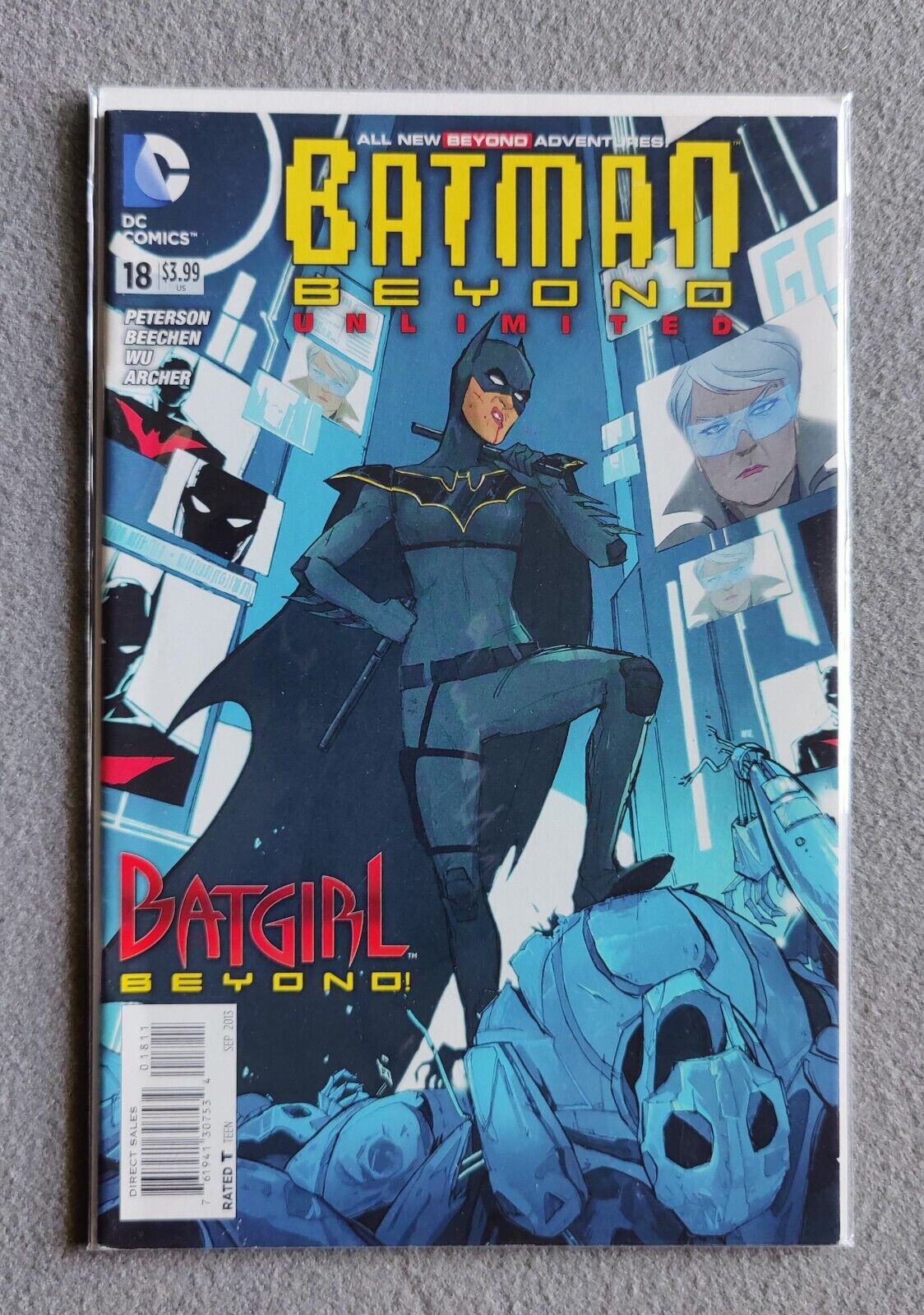 Batman Beyond Unlimited #18 (2013) 1st app. of Batgirl Beyond Nissa Last Issue