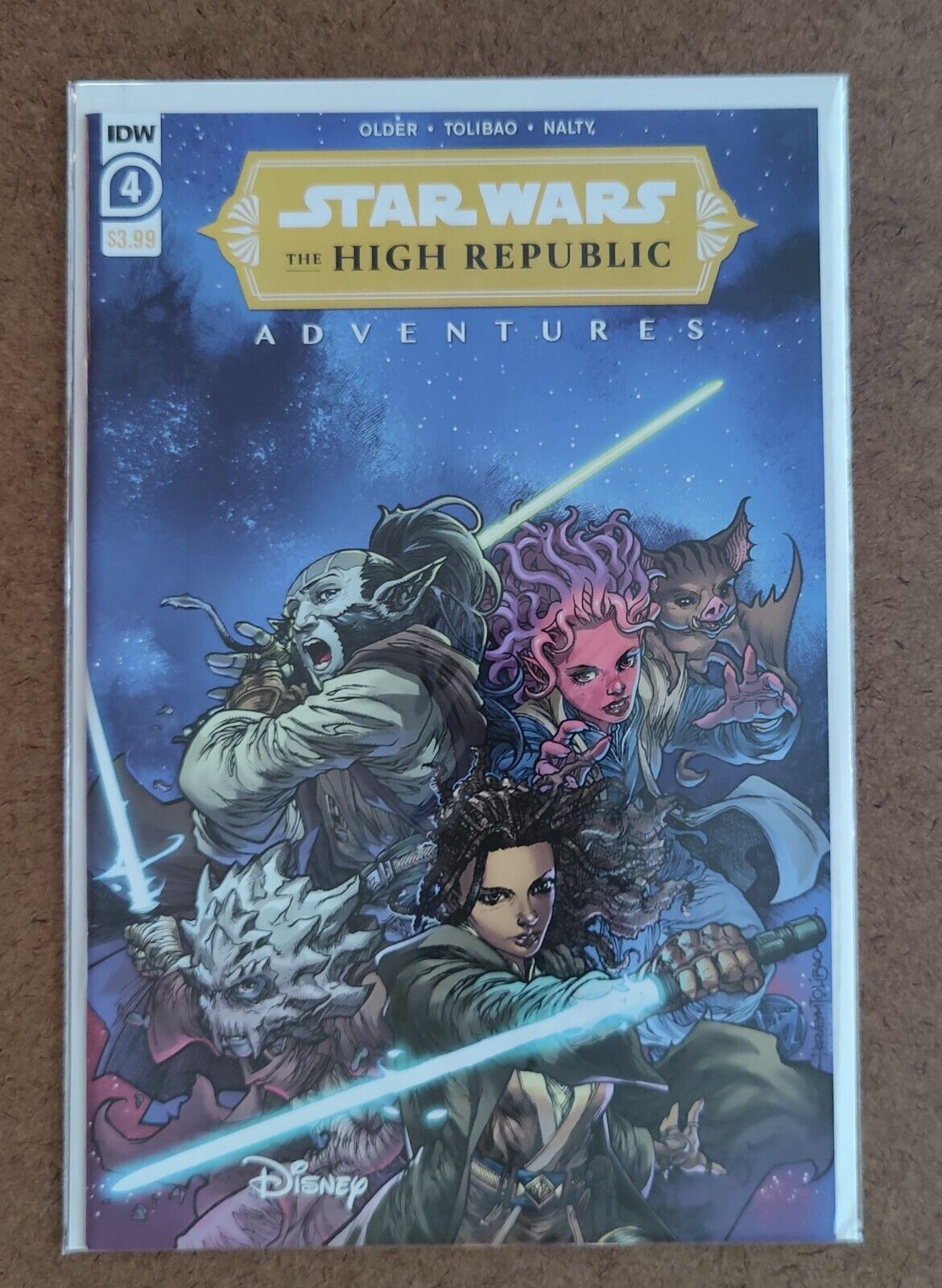 Star Wars The High Republic Adventures #4A IDW Comics 1st Printing 2021