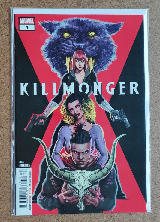 Killmonger #4 2019 Juan Ferreyra Cover