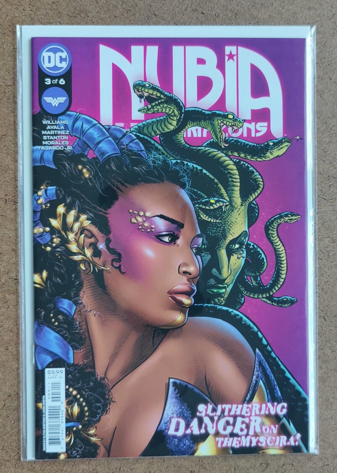 Nubia And The Amazons #3A Alitha Martinez Cover 1st app. of Andromeda and Bia