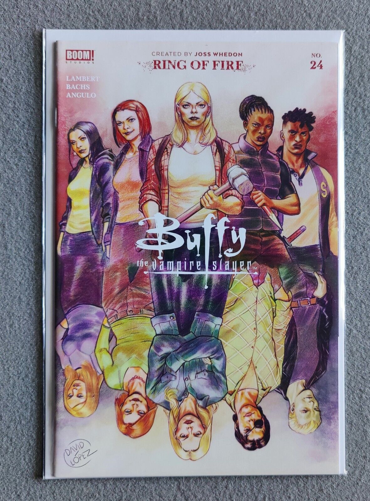 BUFFY THE VAMPIRE SLAYER #24 COVER A LOPEZ 2021 BOOM HOHC