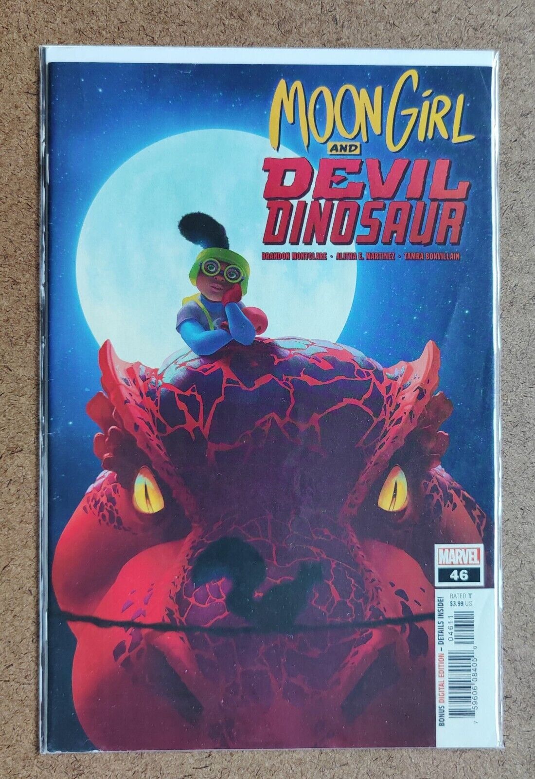 Moon Girl and Devil Dinosaur #46 Marvel Cover 2019