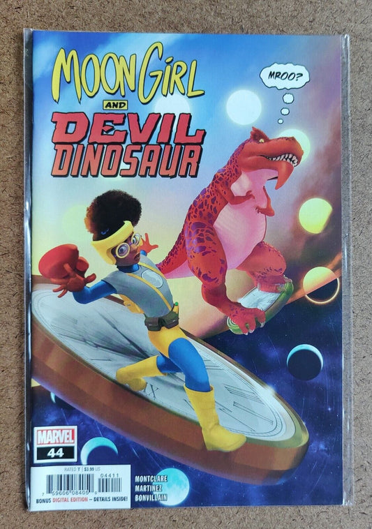 Moon Girl and Devil Dinosaur #44 Marvel Cover 2019