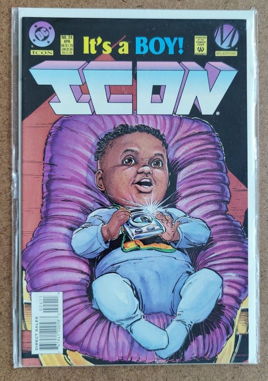 Icon #24 DC Milestone Comics April 1995Approaching Oblivion